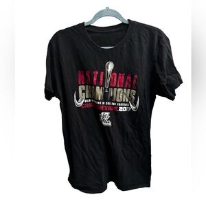 CRIMSON TIDE National Champions 2017 large vintage t shirt Alabama Bama Pride